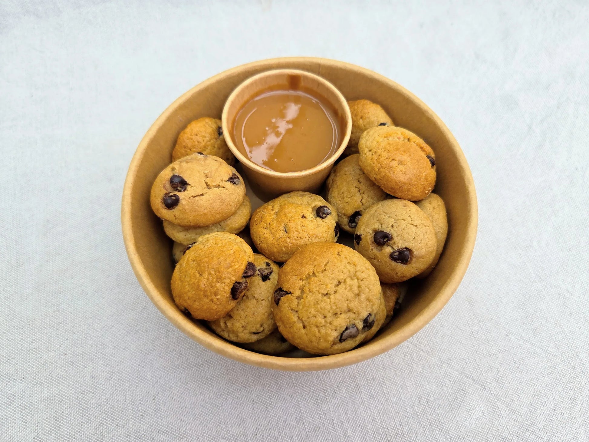 Mini Cookies With Dip Sauce