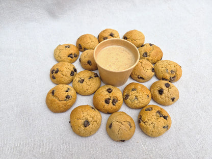 Mini Cookies With Dip Sauce